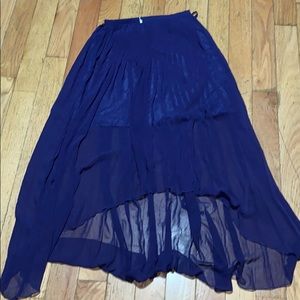 High low skirt